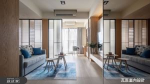 拿下2021年美國IDA設計獎 Honorable Mention 榮譽獎！木質與輕透玻璃隔間，創造清幽愜意的退休生活_視覺圖