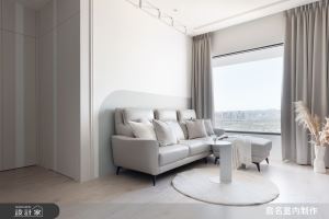 超療癒的北歐風燕麥色小宅！用圓弧線條，打造繽紛活潑的跳色細節_視覺圖