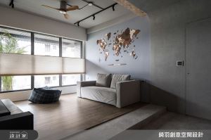 架高地坪＋半牆設計解放客廳空間！31 坪預售屋客變讓屋主夢想起飛_視覺圖