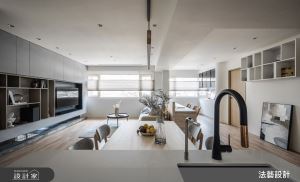 這個家也太溫柔了吧！木質X藝術塗料勾勒自然系現代宅_視覺圖