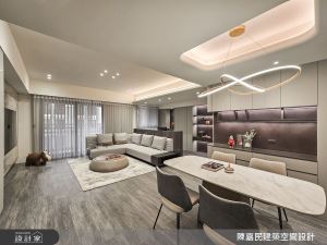 45坪燕麥色簡約宅！讓溫柔延展於母女倆的愜意日常_視覺圖