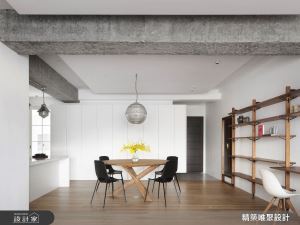 直擊2022德國 iF 設計得獎作品! 建築手法化解天花大樑，白色系設計、極簡家具，為生活留有餘韻_視覺圖