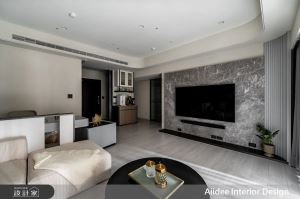 在高雄打造現代輕奢風豪邸!開放式設計一次滿足大理石電視牆、電器櫃與高機能書房_視覺圖