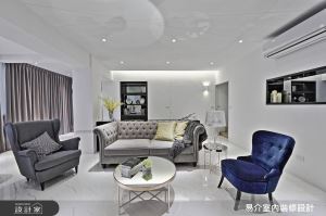 中古屋翻新浪漫白色新古典宅！開放格局與敞亮通透視野，延展一室潔淨優雅_視覺圖