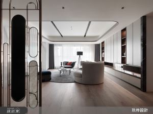 中古屋大轉型！以弧形為題、鍍鈦、大理石和光線增加低調細膩的奢華感_視覺圖