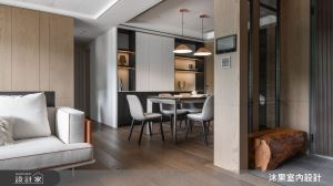 兼具人文禪風與現代風，跳脫大理石既定用法為空間帶來獨一無二的特色！_視覺圖