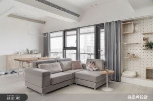 鄰居貓咪們都羨慕了!絕美現代北歐宅一次擁有貓跳台、超大收納與電子衣櫃_視覺圖