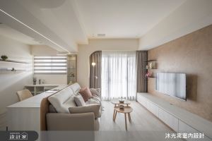 台中23坪小宅與設計師再續前緣，空間變小生活也不必將就_視覺圖