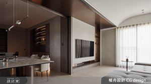 古銅色鍍鈦板＋仿舊感特殊塗料詮釋侘寂風範！體驗 29 坪新成屋返璞歸真的恬淡生活_視覺圖