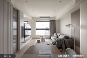 3房改2+1房！17 坪小宅擁抱造型電視半牆＆中島廚房，靜靜陪伴就是設計沒說的浪漫_視覺圖