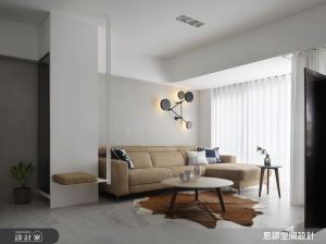 以康丁斯基為靈感勾勒Quiet Luxury靜奢宅! 重塑格局讓34坪中古屋獲新生_視覺圖