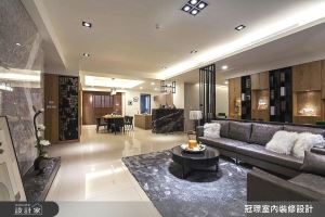 天然大理石、木質堆疊人文感！無壓系日式人文風，內建微醺吧台、開放式書房_視覺圖