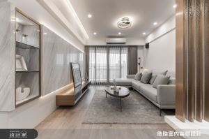 拆掉隔間讓30坪更放大！3+1房格局海納中島廚房、靜謐書房與精緻更衣間_視覺圖