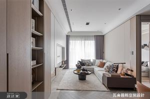 訂製陽光休閒現代宅！特調人文灰及休閒木紋，格柵立面小吧檯創造佳釀品味生活儀式感_視覺圖