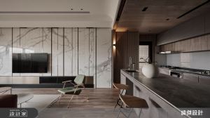 沉浸式體驗新成屋裡的靜奢品味！以自然元素交織20坪現代宅_視覺圖