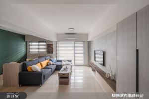 熱搜16坪現代風單身小宅！格柵鞋櫃、中島吧檯及臥榻收納，體驗美感與機能兼備質感生活_視覺圖