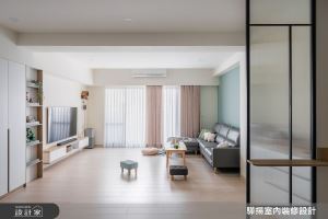 避暑白色現代風透天宅！玻璃隔間延展潔淨明亮，tiffany藍提升沁涼質感_視覺圖