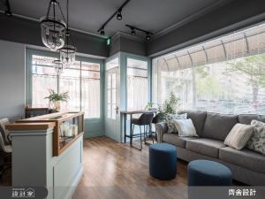 中古屋蛻變莫蘭迪美式牙醫診所！深色木質與療癒色彩家屋氛圍，撫平看牙時的緊張不安_視覺圖