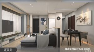 玫瑰金鍍鈦、大理石紋與茶鏡！輕奢現代風居家，還有超美莫蘭迪色寢室_視覺圖