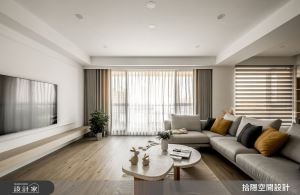 煦煦暖陽佐細膩餘白勾勒北歐時光，桃園中壢36坪空間實現全家人的夢想家_視覺圖