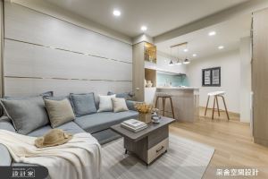 老透天翻新後，包辦一家五口和12隻貓咪的舒適生活！開放中島廚房、更衣室和貓咪專屬遊園地，為日常生活增添療癒感~_視覺圖