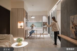 Hygge北歐風兼具收納、做瑜珈和客房需求，享受悠閒自適的居家生活_視覺圖