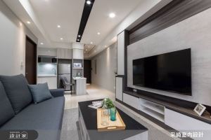 控管裝潢預算分配，實現具有豐富收納和廚房電器櫃的時髦16坪美宅！_視覺圖