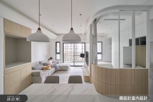 美型收納讓生活更充裕！清新北歐宅以穿透隔間引入充沛日光_視覺圖