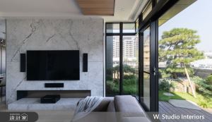 異材質拼接勾勒自然系現代風透天別墅！台中南屯150坪豪邸一展大器風貌_視覺圖