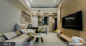 開箱14坪裡的療癒生活!原始格局搭配彈性隔間成就公私分明的精品飯店宅_視覺圖