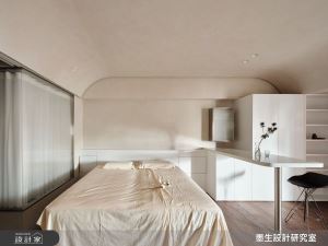 12坪工程師小宅，靠這招讓有格調的寧靜侘寂風，一秒化身酷炫電競房_視覺圖