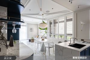 重現浪漫法式原味！開放式設計佐入清新日光，私房訂製歐美居家風景！_視覺圖