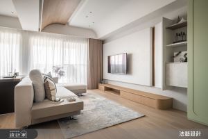 用空間設計療癒你的心！感受溫潤現代宅的優雅微光，為你接住所有疲憊！_視覺圖