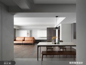減法設計讓心回歸平靜，簡約卻不簡單的45坪明亮北歐宅_視覺圖