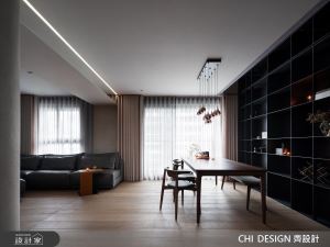 寧靜黑與灰共築摩登雅居!35坪美宅兼容互動與獨處顯化理想生活縮影_視覺圖