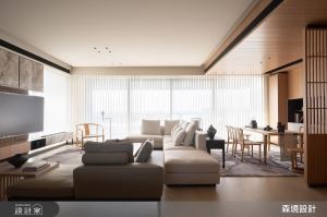 新中式豪邸體現悠然慢活步調，開闊廳區、宴客餐廚、茶室通通都滿足！_視覺圖