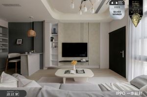 創造生活的黃金比例！22 坪複層住宅造型天花讓長型屋擁有好比例，雋永 Japandi 風格建構舒適明廳暗房_視覺圖