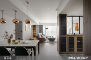 藝術塗料+金屬質材，打造與眾不同30坪的工業風寵物宅_視覺圖