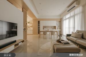 如何規劃住商合一的透天別墅？四口溫馨親子宅，靠日式現代風一抹中古屋痕跡_視覺圖