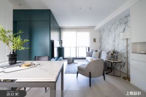 點亮「輕奢現代風」的關鍵秘訣！優雅湖水綠注入預售屋，為小宅帶來不言而喻的高級感_視覺圖