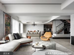 義式家具描繪都會紳士的個人豪邸，品酒區、Lounge Bar滿足奢華宴客機能_視覺圖