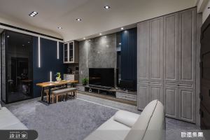 透天別墅揉捻現代輕奢與古雅!三代同堂六人共居也能張弛有度_視覺圖