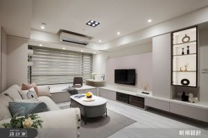 超紓壓的莫蘭迪粉、韓系奶油色！從零打造老屋的高雅質感，還解決小家庭的收納煩惱_視覺圖