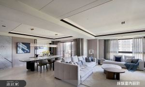 用思精緻的百坪豪宅設計美學，遞次展開大戶人家的輕奢樣範_視覺圖