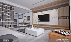 留下三代歡笑的美好記憶！現代風透天迎來團聚客廳，還打造超靈活的收納設計_視覺圖