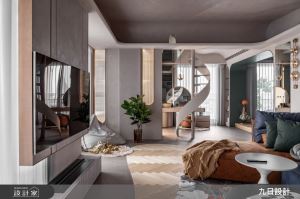 25 坪毛胚屋領域全展開！預先客變創造開闊一房一廳，複合式建材與多元設計創造人貓共享天地_視覺圖