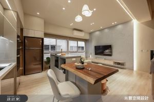 清甜奶茶色走入透天別墅！開放式格局+通透建材，盡享日光照耀的美好時刻_視覺圖