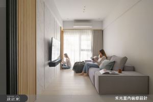 兩人生活就是如此甜蜜、愜意！15坪小宅以彈性拉門創造更加多彩的生活樣貌_視覺圖