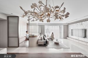 真正的優雅是令人難忘!新北市中古屋翻新，以弧形X健康建材X精緻收納，貼心呵護一家四口_視覺圖