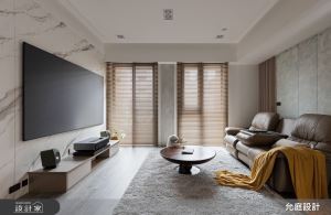 混搭風揉捻石紋設計化身靜心私宅，打造繁忙都市理的一片寧靜綠洲_視覺圖